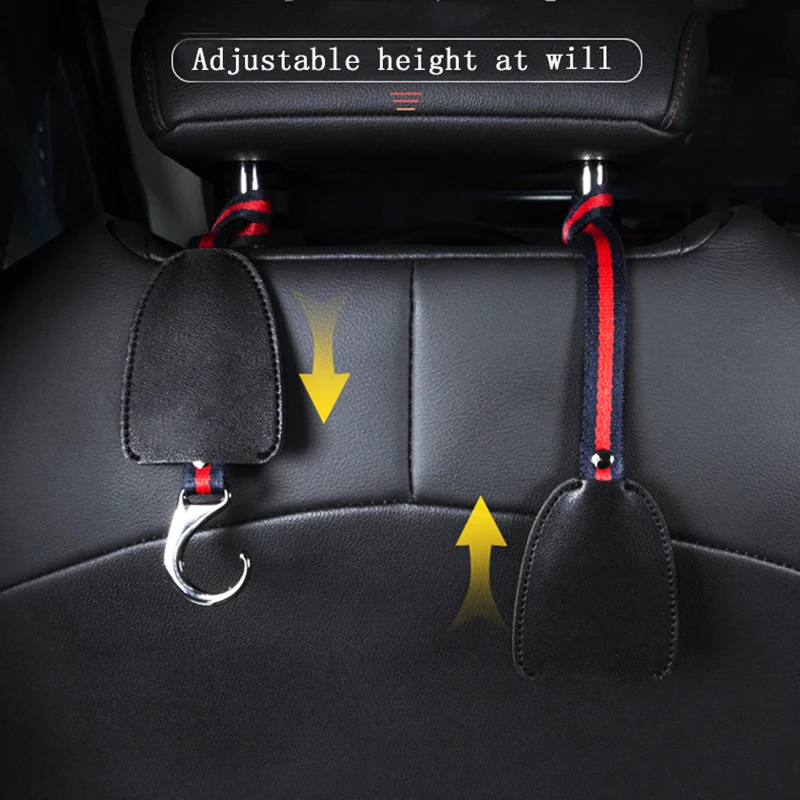 Автомобильный крючок на спинку сиденья вешалка для хранения держатель Tesla модель