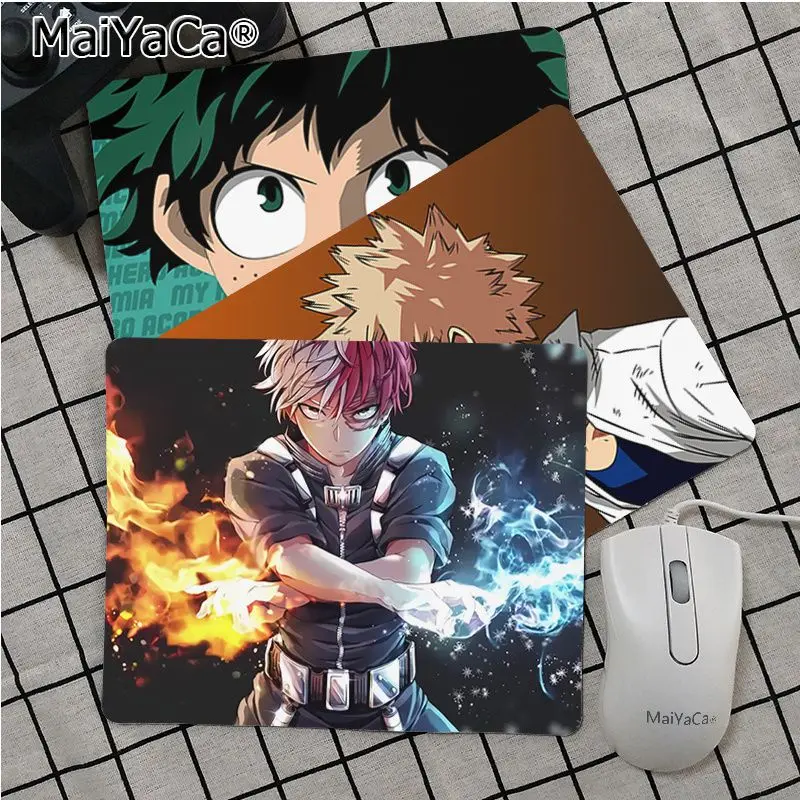 Maiya Anime My Hero academic Deku Gamer скоростные мыши розничная продажа маленький резиновый