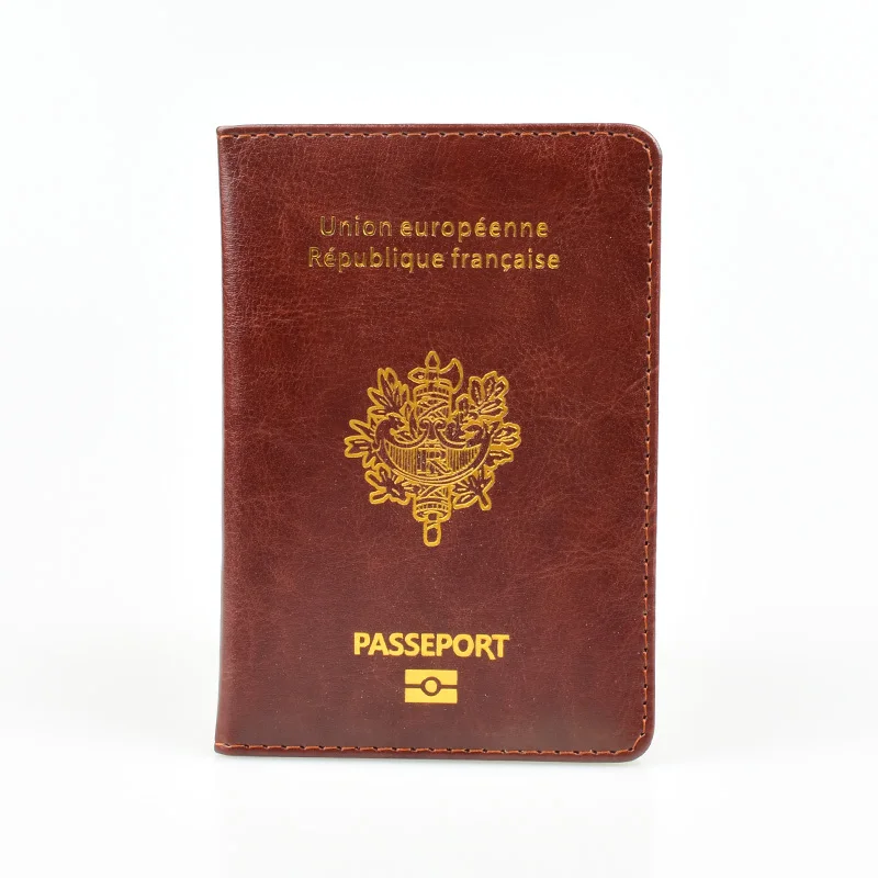 Обложка для паспорта HEQUN Точная Франции женская розовая Модная Мягкая обложка из