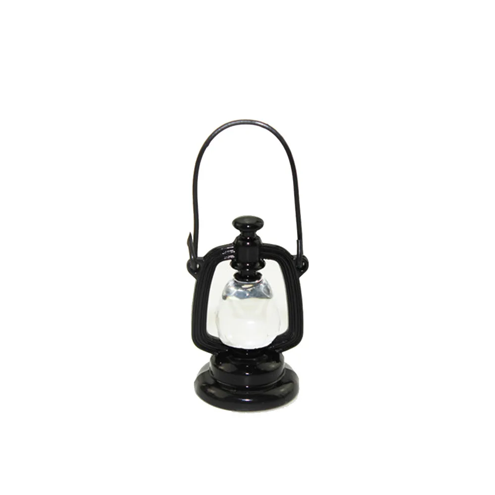 

Dollhouse Toy Oil Scale Accessories Mini 1/12 Lamp Decoration Miniature Kids Education