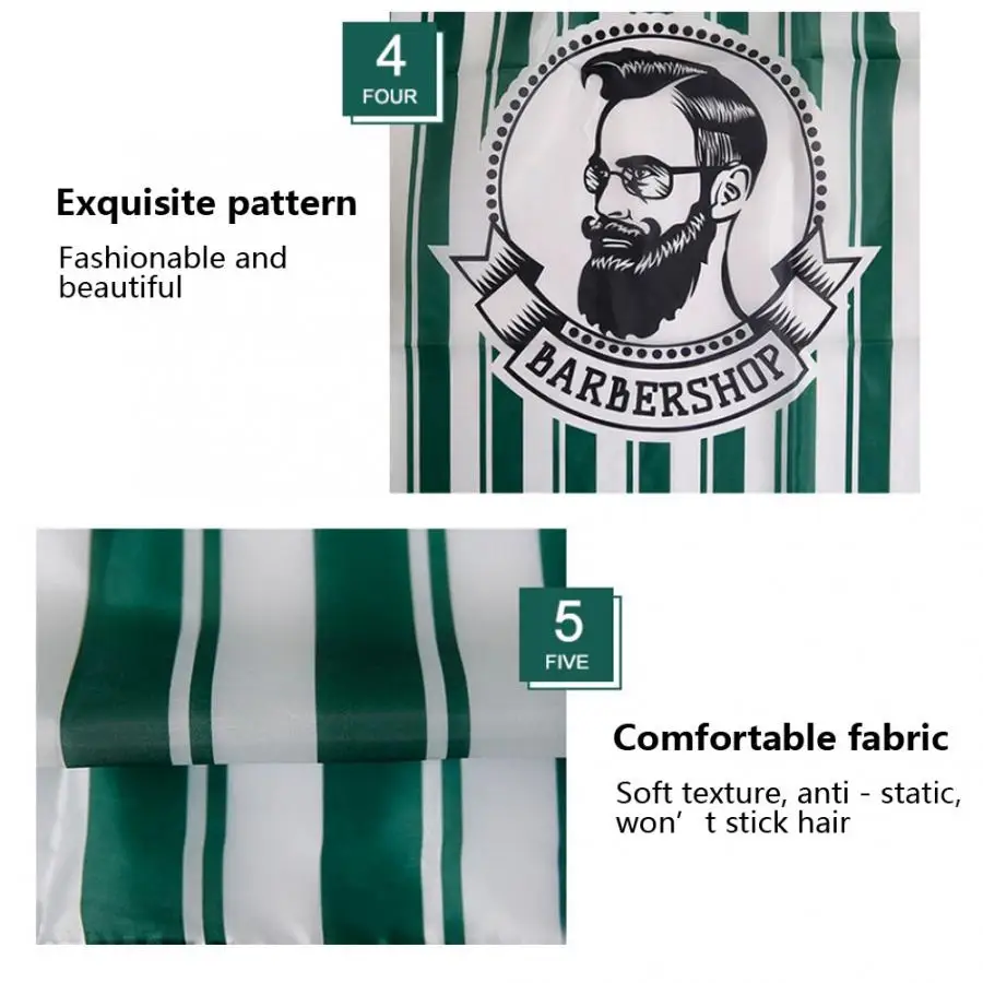 Профессиональный антистатический парикмахерский фартук дышащий фартук|Шапочки