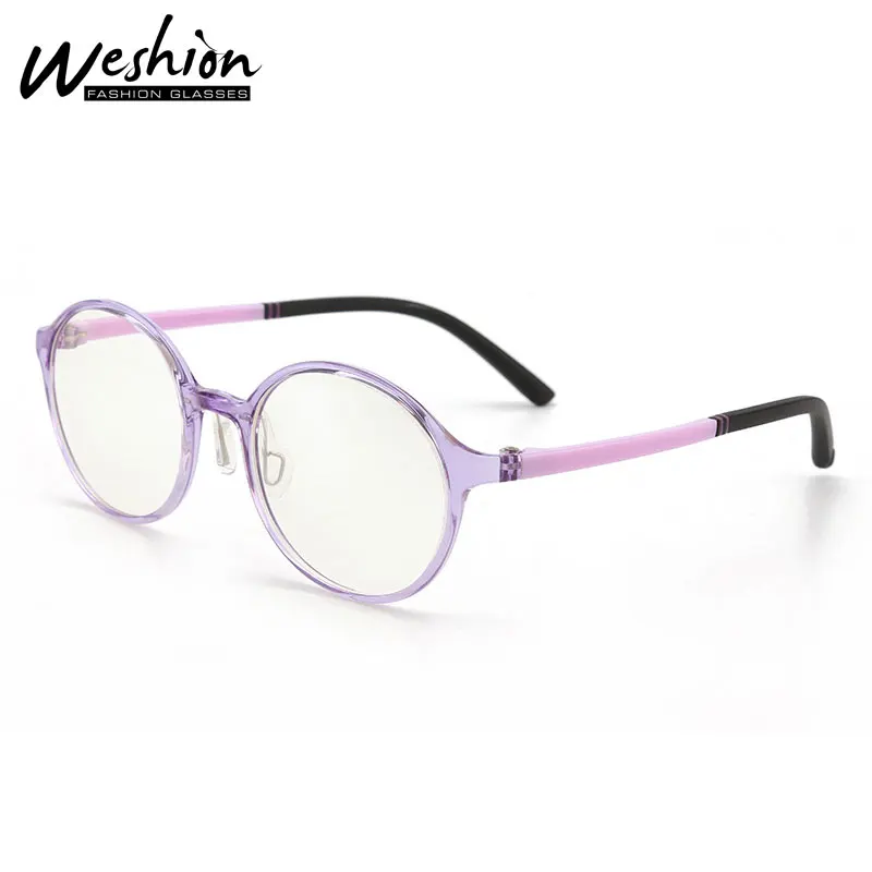 Rpund очки с защитой от синего света детские для мальчиков и девочек оптическая