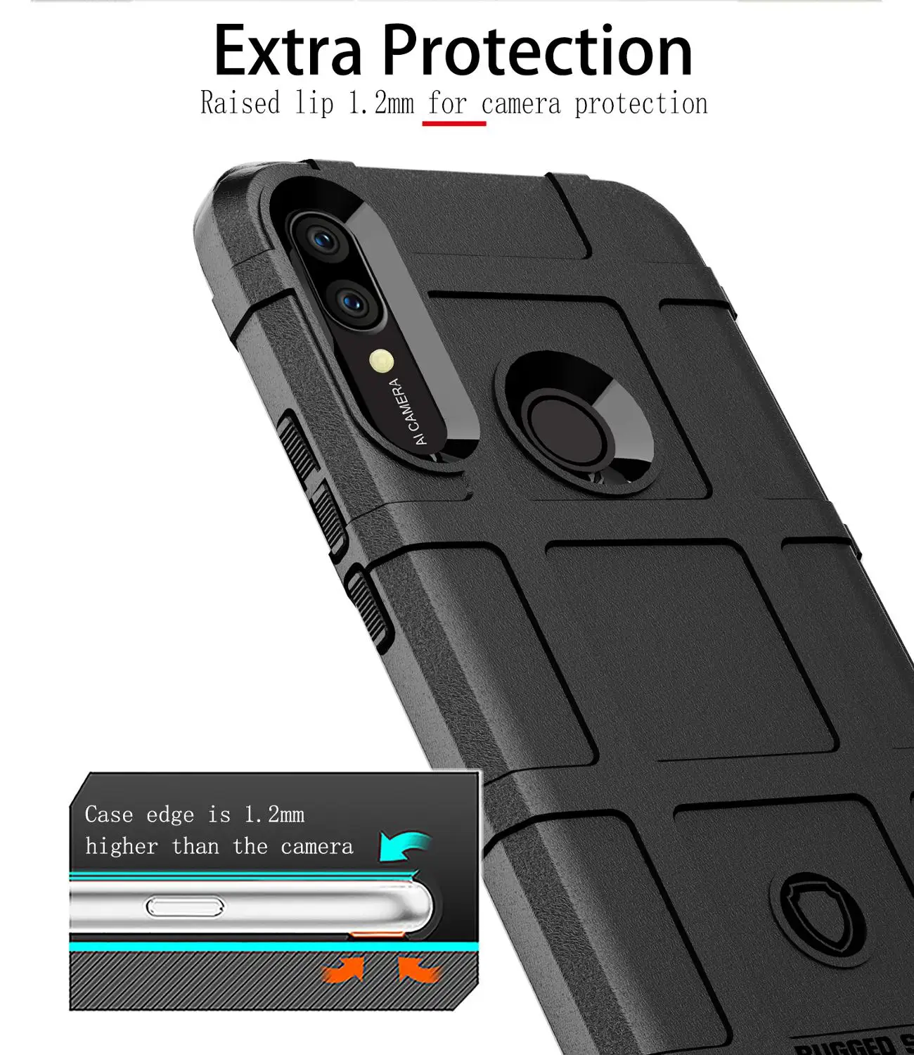 HUAWEI P Smart Z Case Rugged shield Protective Anti-Scratch &amp Anti-fall Cover for |