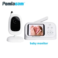video baby monitor with camera 3 2 inch lcd screen with camera night vision two way talk temperature monitor 8 lullabies