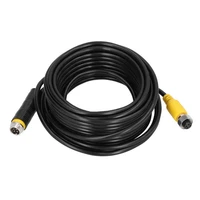 car video cable 32 8ft 4pin video extension cable with waterproof shielded for cctv rearview camera truck trailer trailer bus