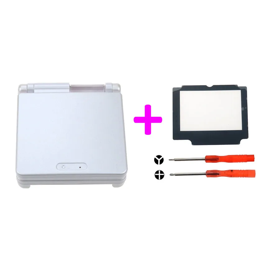B Cltgxdd мультфильм полный корпус оболочки с кнопкой Замена для Nintendo Gameboy Advance SP для GBA SP игровая консоль чехол - Цвет: B
