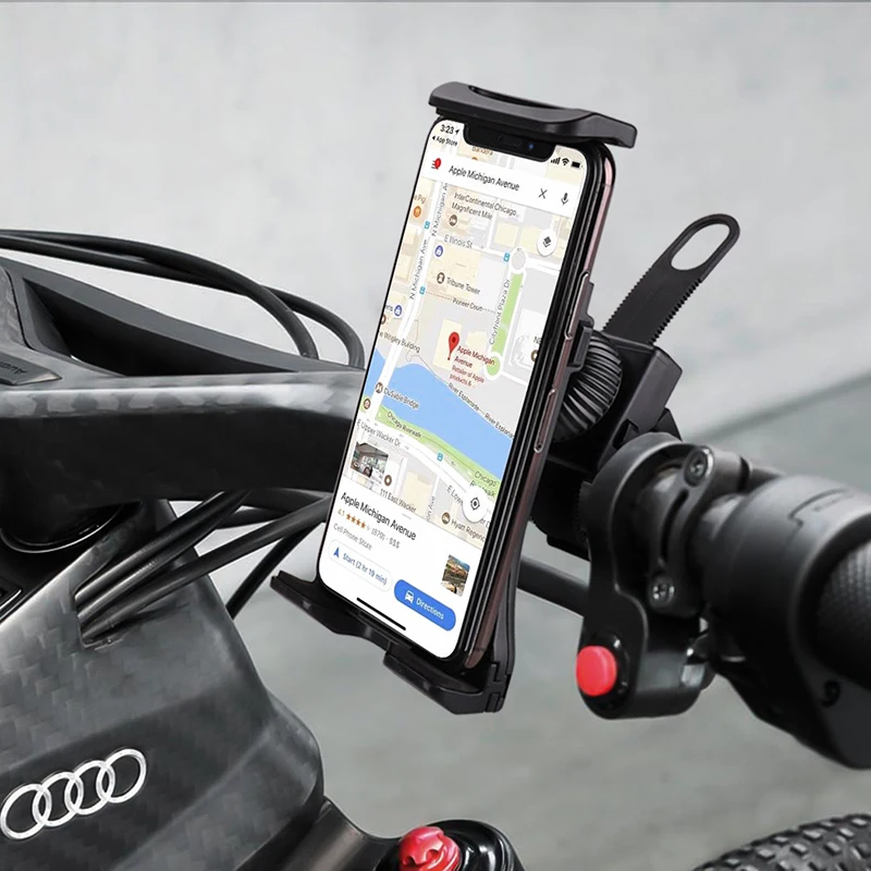 4 11 inch universal cell phone holder spinning bike bicycle handlebar mobile phone tablet holder for ipad xiaomi huawei samsung free global shipping
