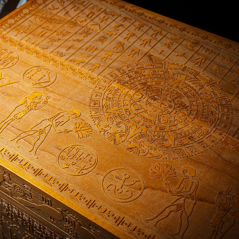 Деловой кедровый дорожный хьюмидор LUBINSKI с замком увлажнитель гигрометр чехол