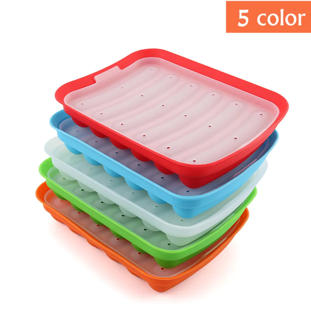 Форма для изготовления колбасы силиконовая многоразовая форма хот-догов и