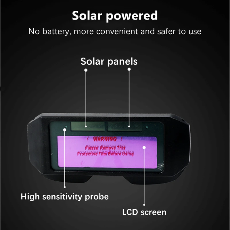 Солнечная Автоматическая Затемняющая сварочная защитная маска сварочные очки
