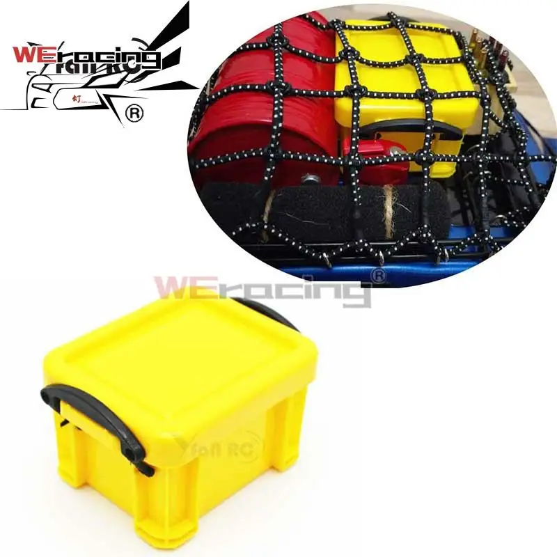 

2pcs Plastic Scale Storage Box Tool for 1:10 RC Rock Crawler Accessories TRX4 Axial SCX10 90046 Decoration