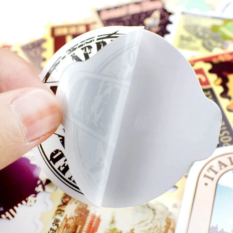 Наклейка для ноутбука s в стиле ретро штампы разных стран наклейка Ps4 Для Ipad Pro DIY