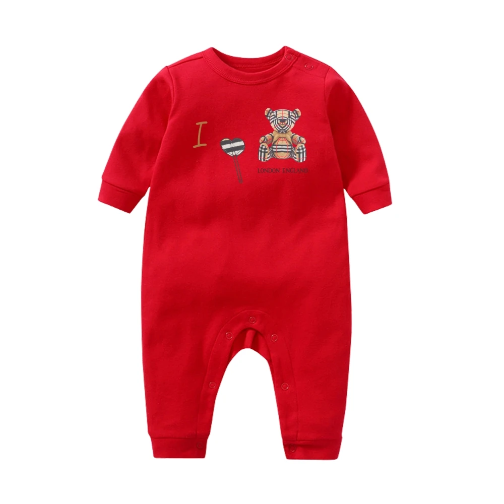Комбинезон для новорожденных хлопковый с длинным рукавом девочка onesies | Мать и