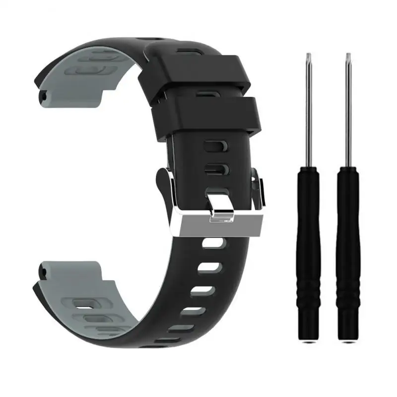 5 Высококачественный мягкий силиконовый сменный ремешок для Garmin Forerunner 235 235Lite 220 230 620 630 735XT Smart watch 22 мм - Цвет: 5