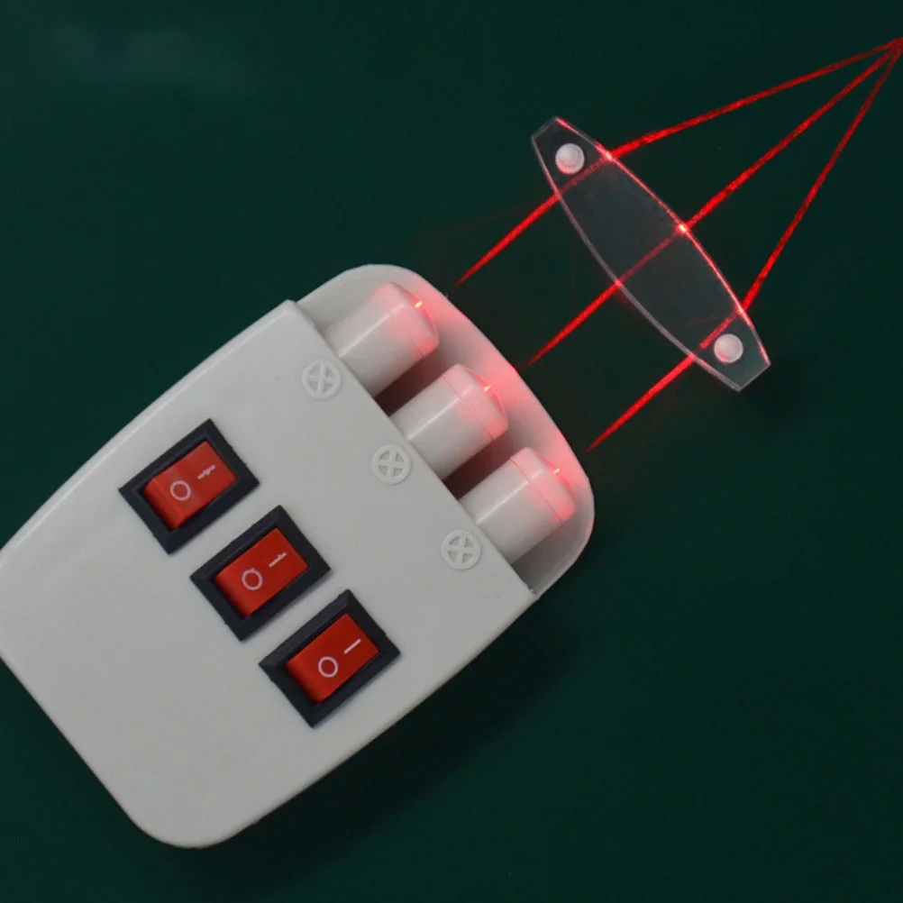 1 шт. оптические экспериментальные инструменты трёхсторонний полупроводниковый