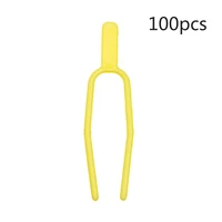 100pcs stolon plant clips garden supplies stolons fixing fastening fixture clamp accessory strawberry forks plant support
