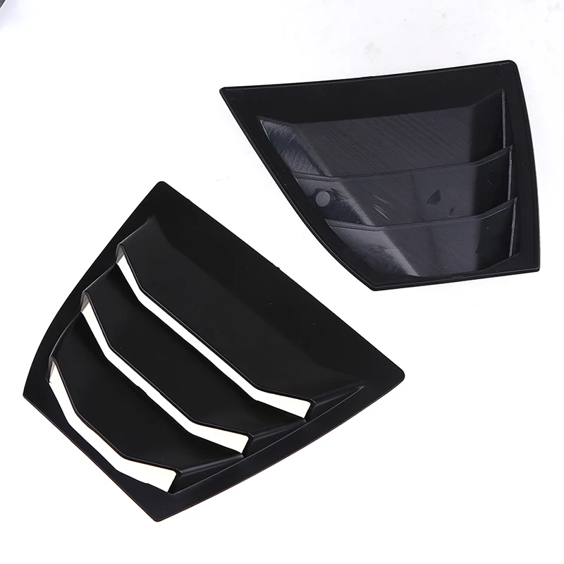 Posbay черный глянец Левая Правая сторона окна жалюзи совок крышка вентиляционное