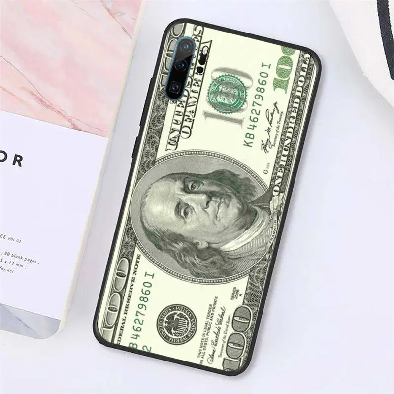 

Money Dollars Bill Cash Ben Franklin Phone Cases For Huawei P9 P10 P20 P30 Pro Lite smart Mate 10 Lite 20 Y5 Y6 Y7 2018 2019