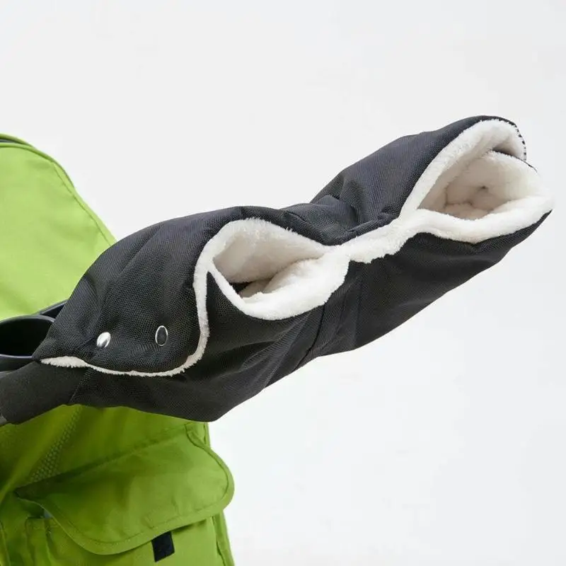 

Winter Warme Stroller Gloves Newborn Baby Push Chair Windproof Gloves Waterproof Fleece Pram Accessories