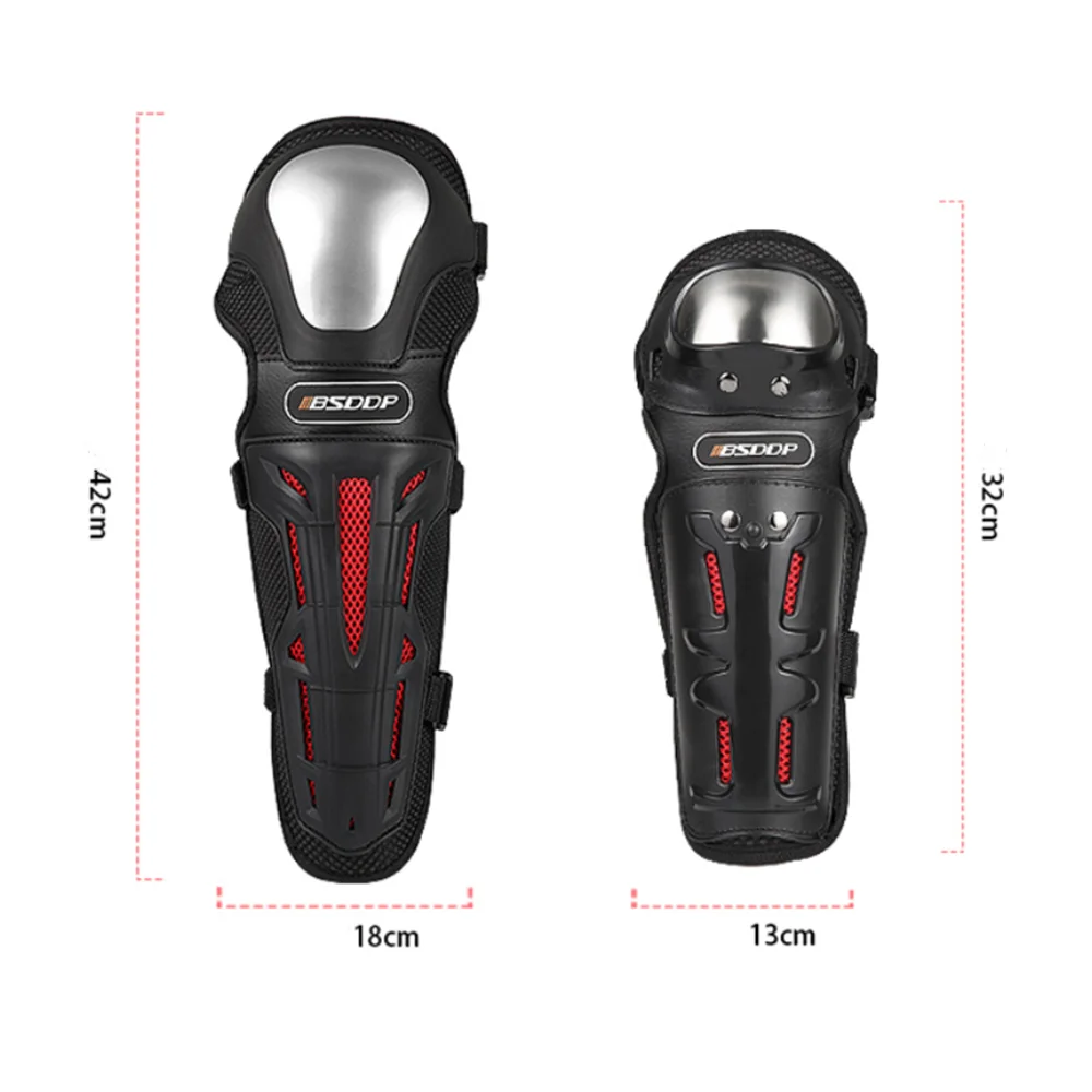 Наколенники для мотоцикла 4 шт. защитное снаряжение езды по бездорожью на