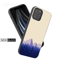 snow mountain beautiful mountain view phone case for iphone13 12 8 7 plus x xr 11 13 12 pro mini pro xs max cover