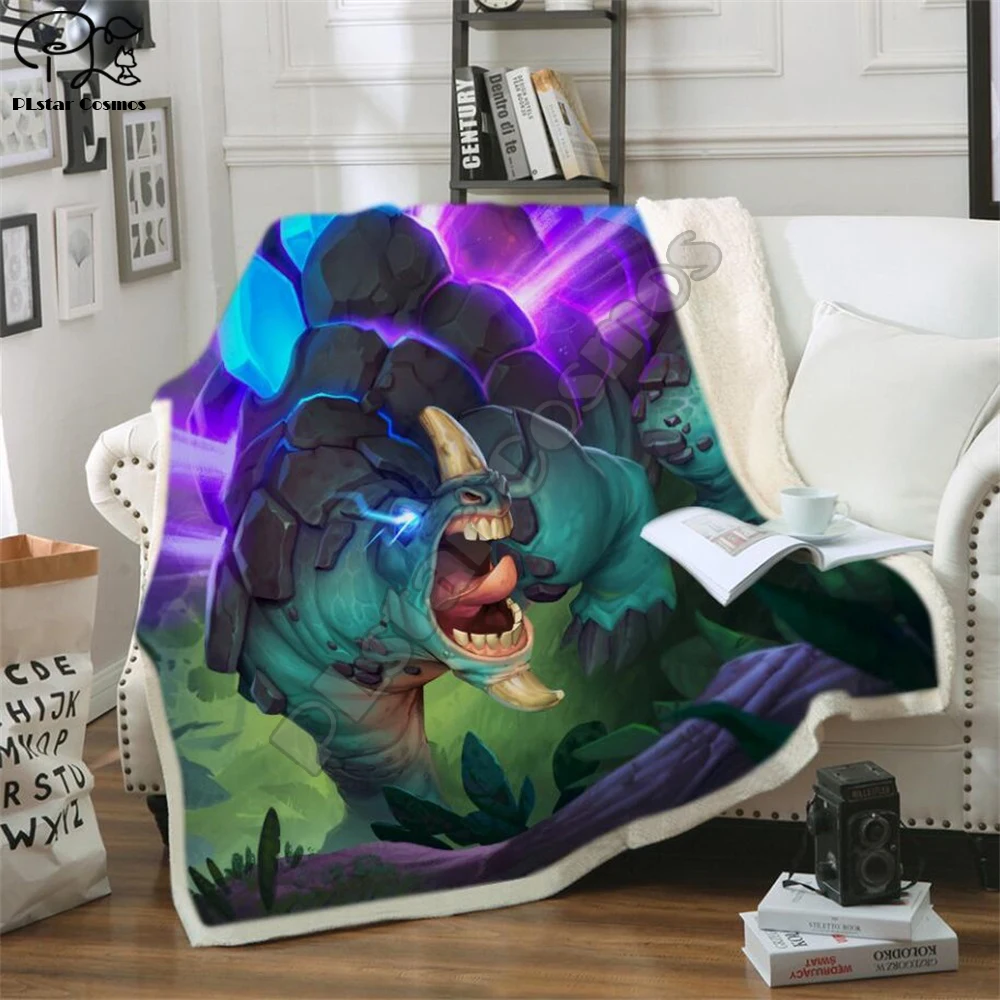 

Kid Dinosaur family 3D Print Cotton Blanket Jurassic Cartoon Boys Girl throw blankets beds Tyrannosauru Children Bedding Outlet