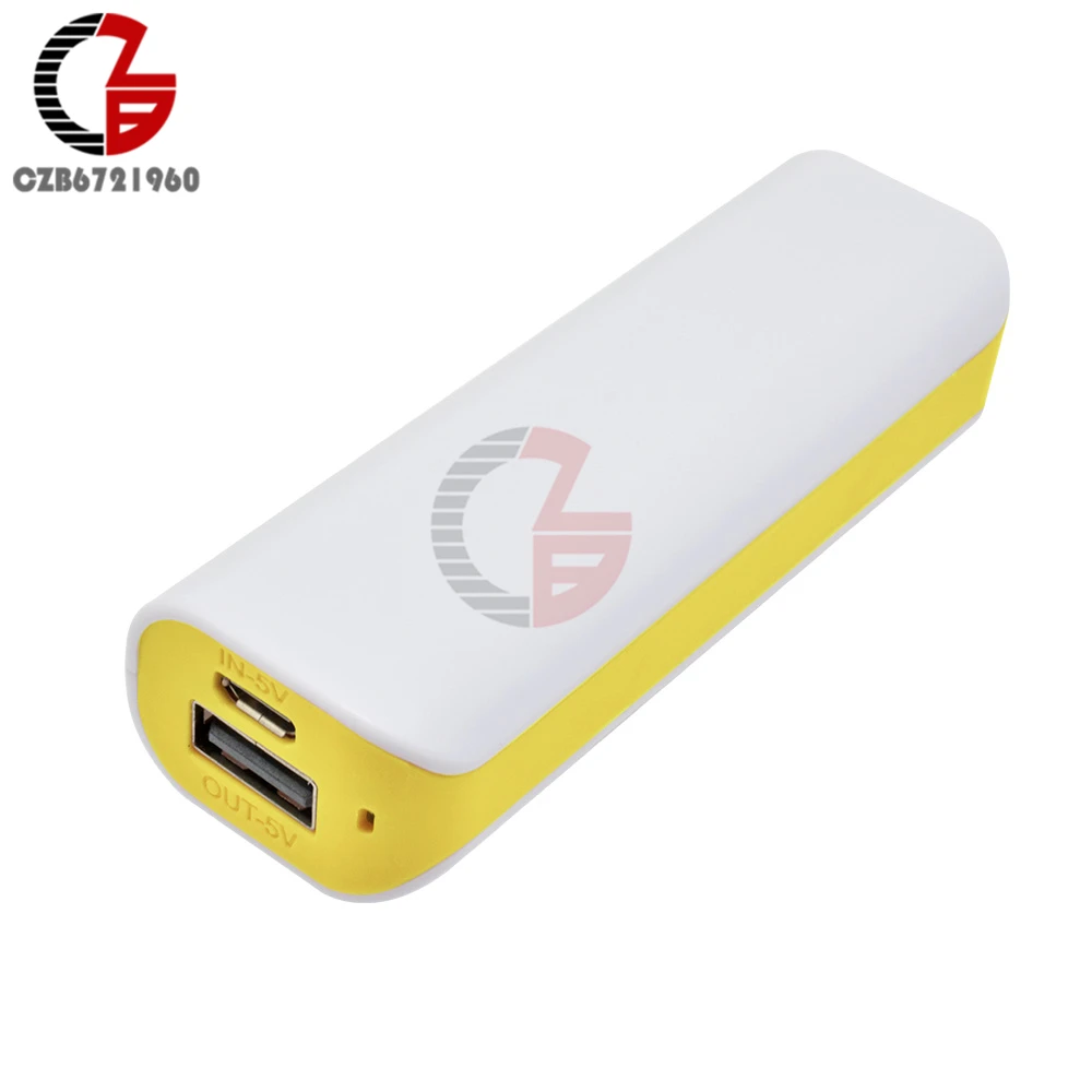 18650 USB Мощность банк Батарея Зарядное устройство чехол сделай сам, коробка для iPhone samsung Xiaomi Smart Phone MP3 Электронный LED мобильная зарядка 5В 1A