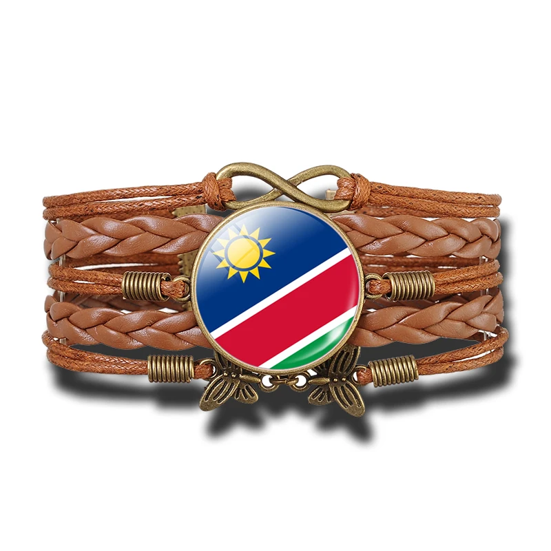 Флаг браслет Африканский Национальный флаг Египет Нигерия Ливия Южная Африка