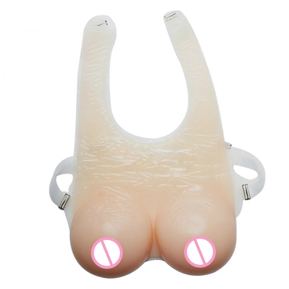 Поддельные груди 6000 г Реалистичная Силиконовая грудь Форма огромные мягкие