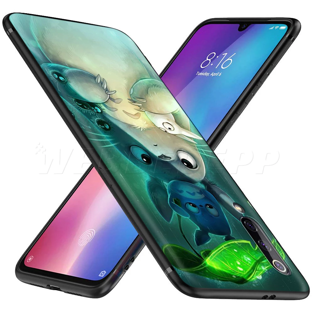 Чехол Totoro для Xiao mi Red mi Note 8 mi 3 6 8 9 A1 A2 A3 8A 6X9 T CC9 Lite SE Pro Max F1 10