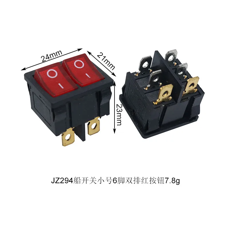 5 шт. ВКЛ./ВЫКЛ. Круглый выключатель освещения для приборной панели автомобиля sprint