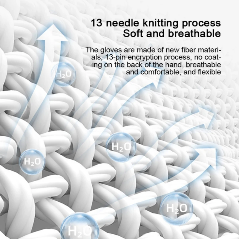 

Deli Polyester Gloves Industrial Anti Cut Industrial Polyester Gloves Wearable Durable Kitchen Outdoor Winter Warm Protec Gloves