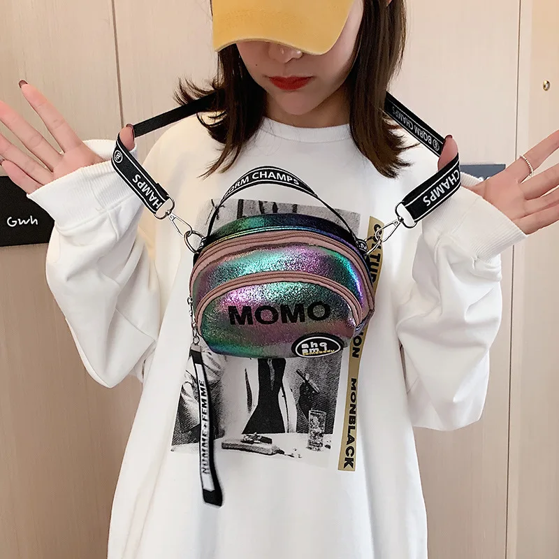 KANDRA Fashion Versatile Letter Crossbody Bag Women Wide-Strap Korean-style Shoulder Messenger Bag Ladies Handbag Bolsa Feminina