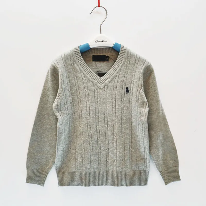 

Fashion Spring and Autumn Children Polos Sweater Kids Sweater Baby Tops Clothing Girls Outerwear Sweaters Boys Sweaters