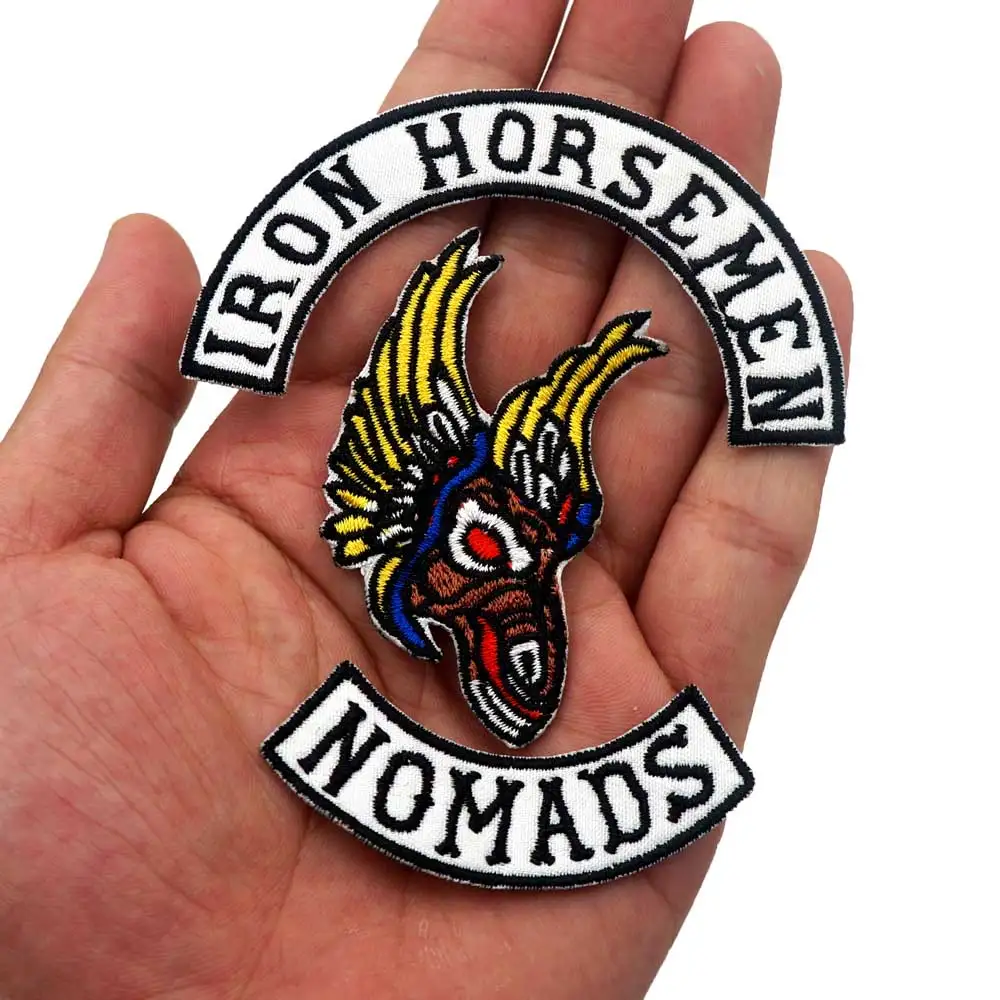 2015 оригинальные байкерские нашивки с вышивкой на спине и анархией значок 3