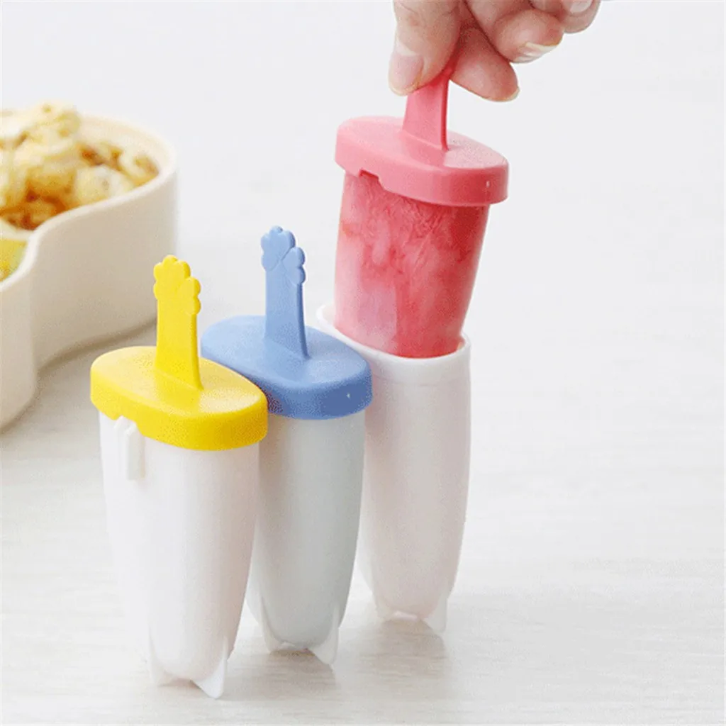 Silicone Popsicle Mold Ice Molds Classic Trays Reusable 3PCS | Дом и сад
