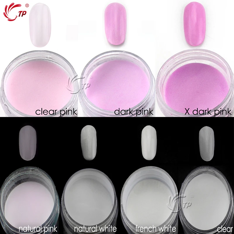 

TP 28g Acrylic Powder Nail Gel For Nail Polish Nail Art Decorations Crystal Manicure Set Kit Professional Nail Accesories Pink