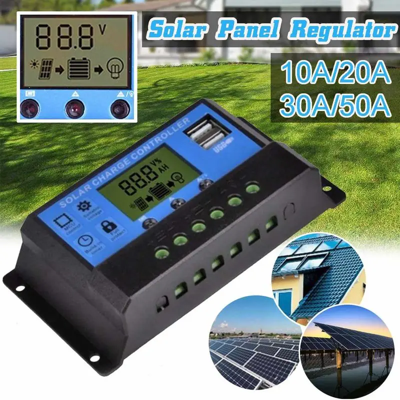 20W 18V Solar Panel Kit With 20A Controller Battery Clip Car Charger Waterproof Cells For Outdoor Camping Hiking | Электроника
