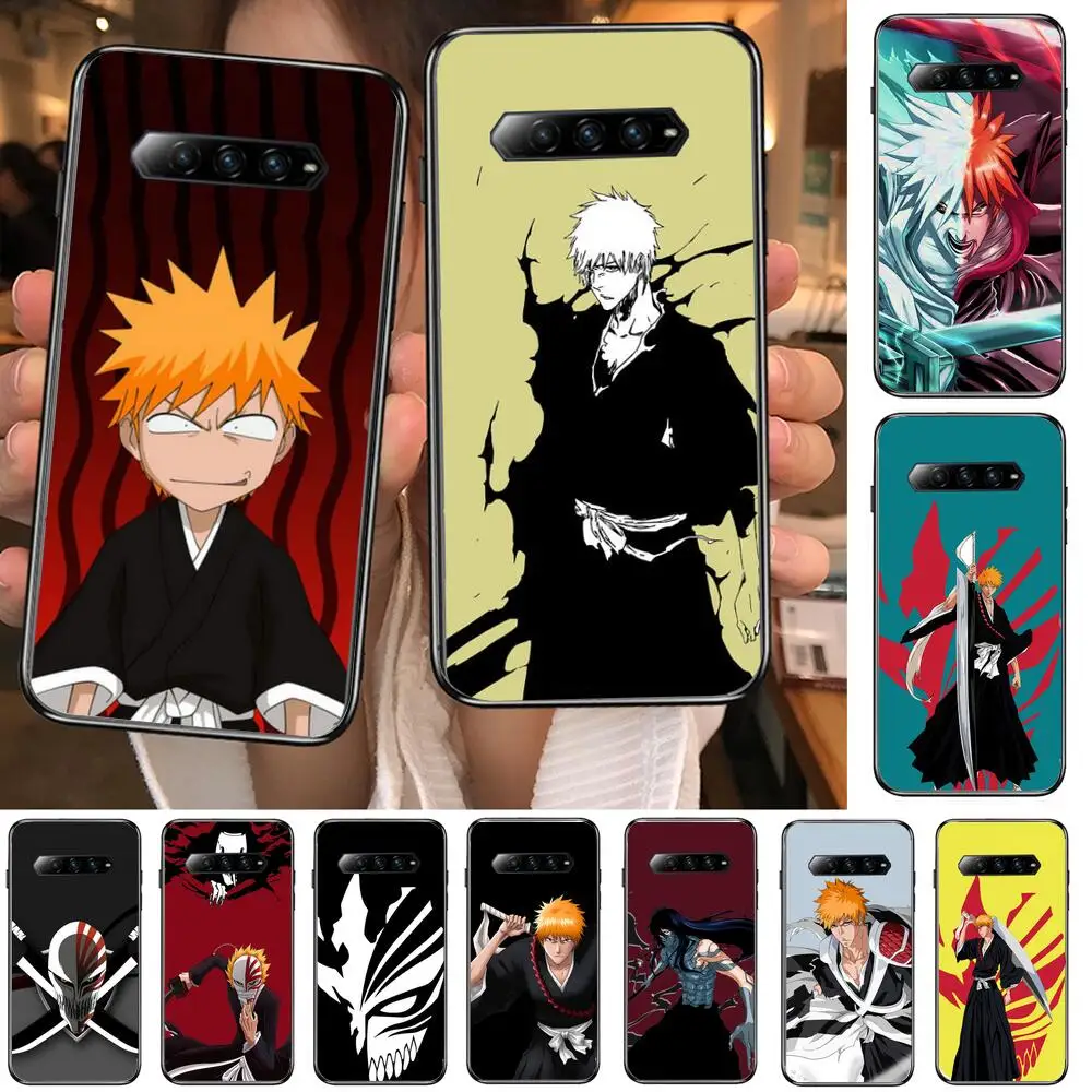

hot anime bleach Phone Case For xiaomi redmi Black Shark 4 Pro 2 3 3s Cases Helo Black Cover Silicone Back Prett mini cover fund