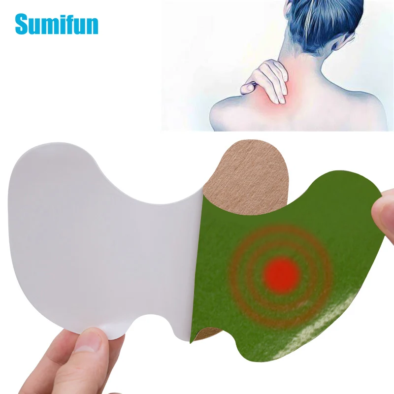 Sumifun 12 шт. защита от боли в колене/Шейном шейке экстракт паччервуда коленный