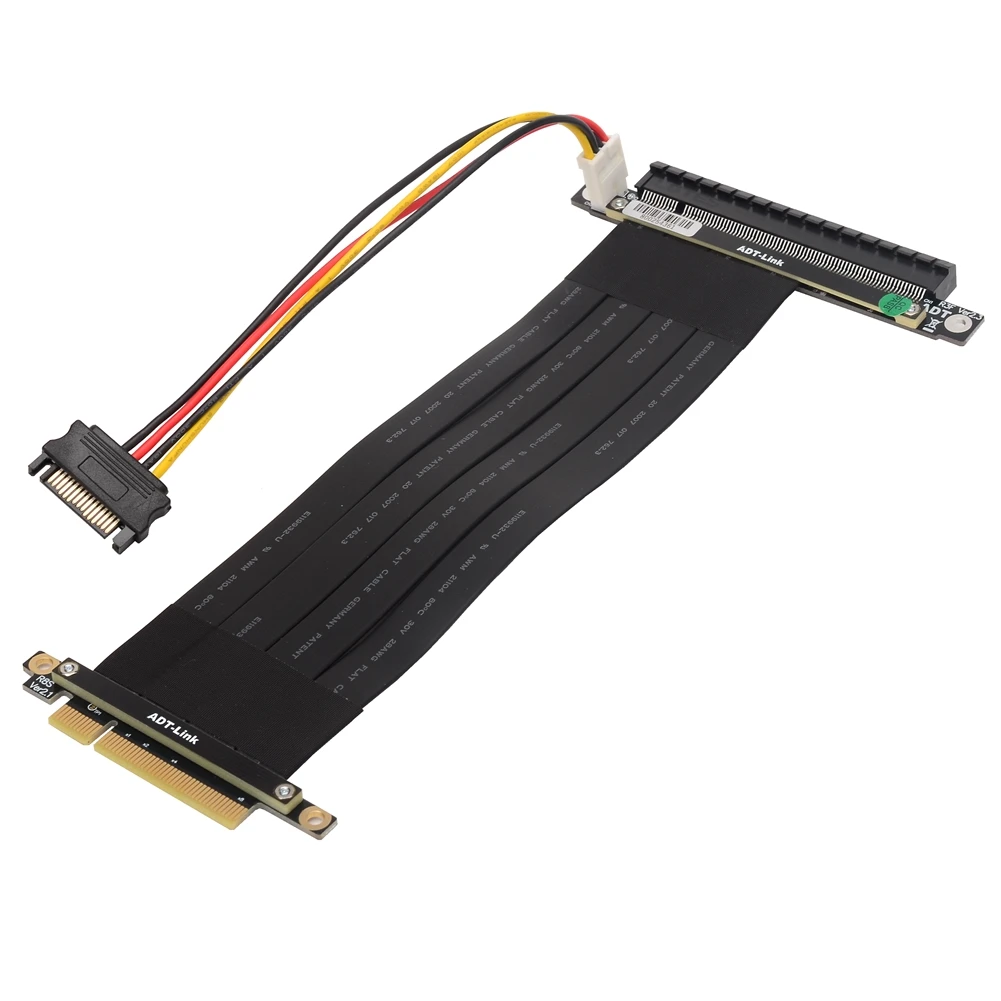 

RTX3060 ETH Mining PCI-E 8x to 16x Male to Female Extension Cable PCIe X8 X16 for X99 Server Dual CPU Motherboard Ethereum Mine