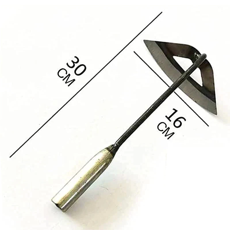 

Hardened Hollow Hoe Shovel Handheld Weed Puller Accessories Gardening Hand Tools For Women Planting Vegetable Farm Garden