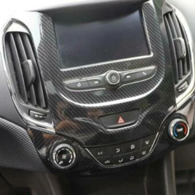 for Chevrolet Cruze 2017-2019 Carbon Fiber Console AC Switch Control Panel Trim | Автомобили и мотоциклы