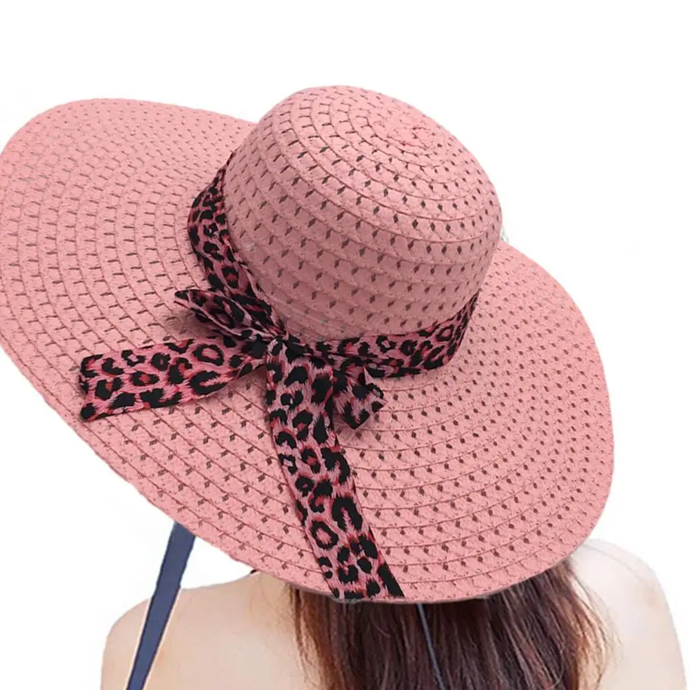 Шляпка от солнца в стиле бохо Женская Соломенная пляжная шапка ручной работы