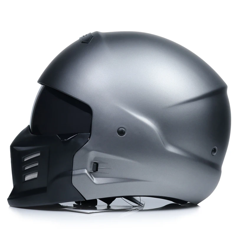 Motorcycle retro Helmet Cruiser Touring Riding Motorbike Full Face Safety Casque Moto Casco | Автомобили и мотоциклы