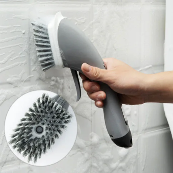 

Automatic Add Detergent Cleaning Brush Portable Cleaning Brush Long Anti-Skid Handle Automatic Add Detergent Kitchen Tools