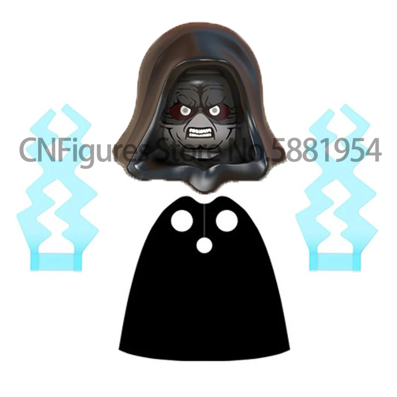 Экшн фигурки WM6091 кирпичи для детей серия фильмов Skywalk Palpatine мандалория Vizla
