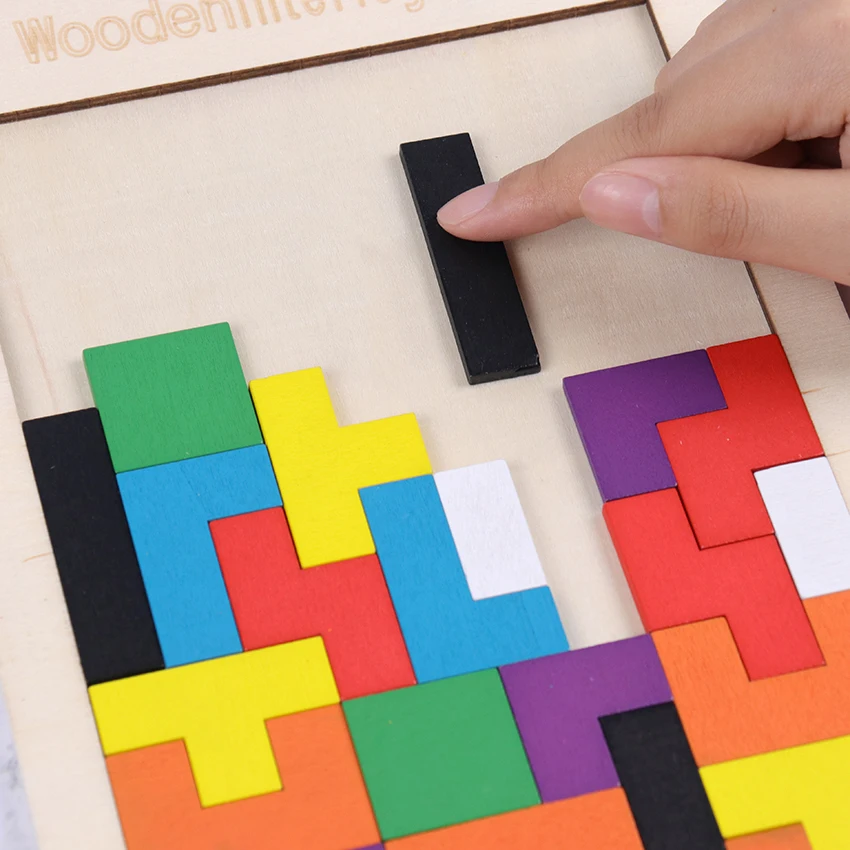 Игра-Головоломка детская деревянная цветная 1 шт. | Игрушки и хобби