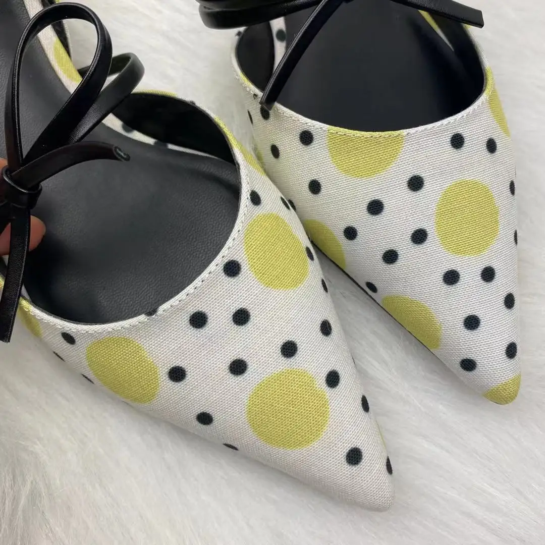 

Bow Shoes Shallow Mouth Sandals Straps 2021 Women's Clear Heels All-Match Suit Female Beige Comfort Multicolored New Pointed El