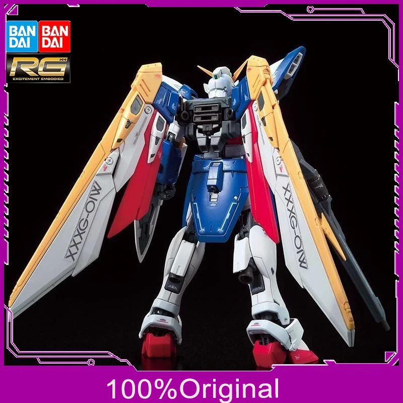 Bandai оригинальный комплект модели Gundam Rg 35 1/144 искусственное крыло Gunpla